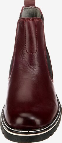 CAMEL ACTIVE Chelsea Boots 'Canberra' in Rot