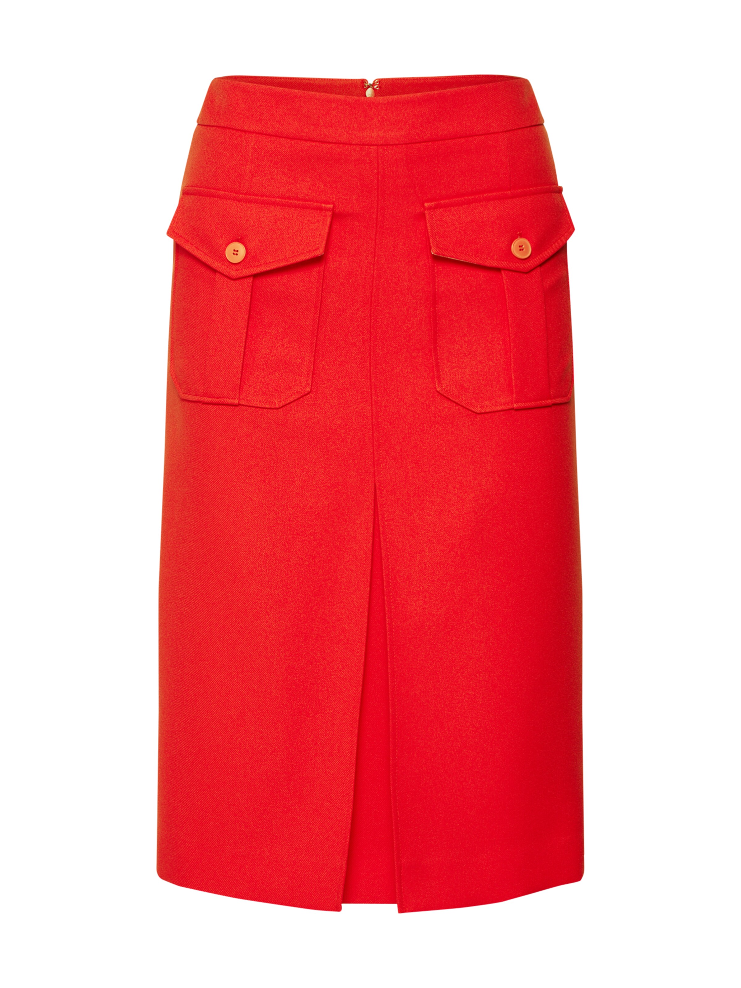 Calvin Klein - Rok 'UNIFORM TWILL' in de kleur Rood