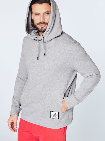 CHIEMSEE - Regular Fit Sweatshirt em cinzento