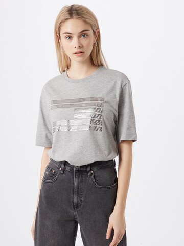 TOMMY HILFIGER Shirt 'Relaxed' in Grau: predná strana