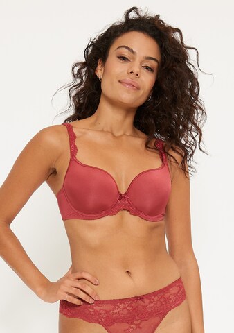 Invisible Soutien-gorge LingaDore en rouge : devant