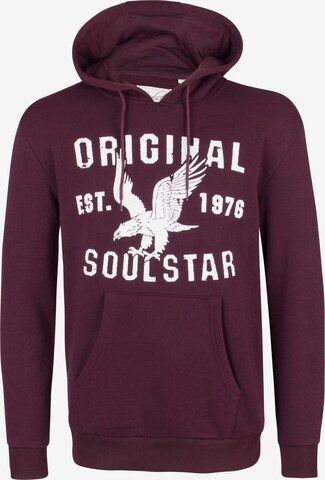 SOULSTAR Sweatshirt in Rood: voorkant