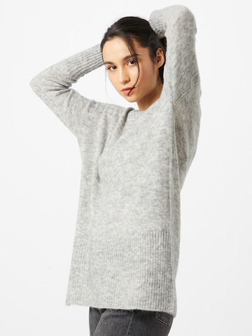 ICHI Sweater 'Amara' in Grey: front