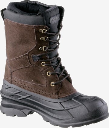 Kamik Snow Boots 'Nationplus WK0097' in Brown