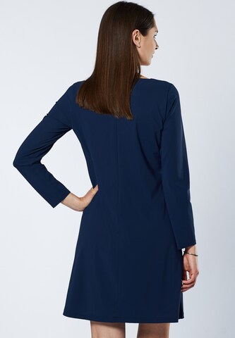 EVITA Jurk in Blauw