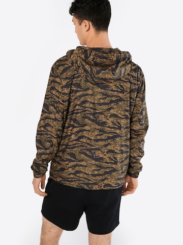 Urban Classics Between-Season Jacket in Brown: back