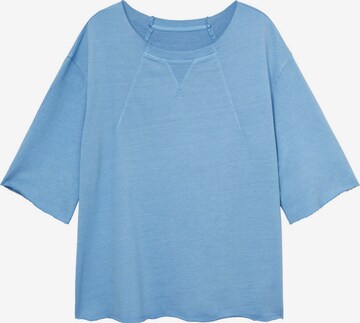 Sweat-shirt MANGO en bleu : devant