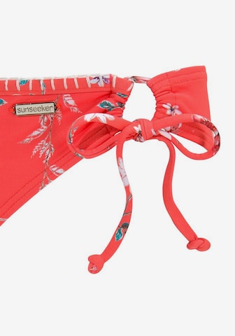 Pantaloncini per bikini 'Ditsy' di SUNSEEKER in rosso