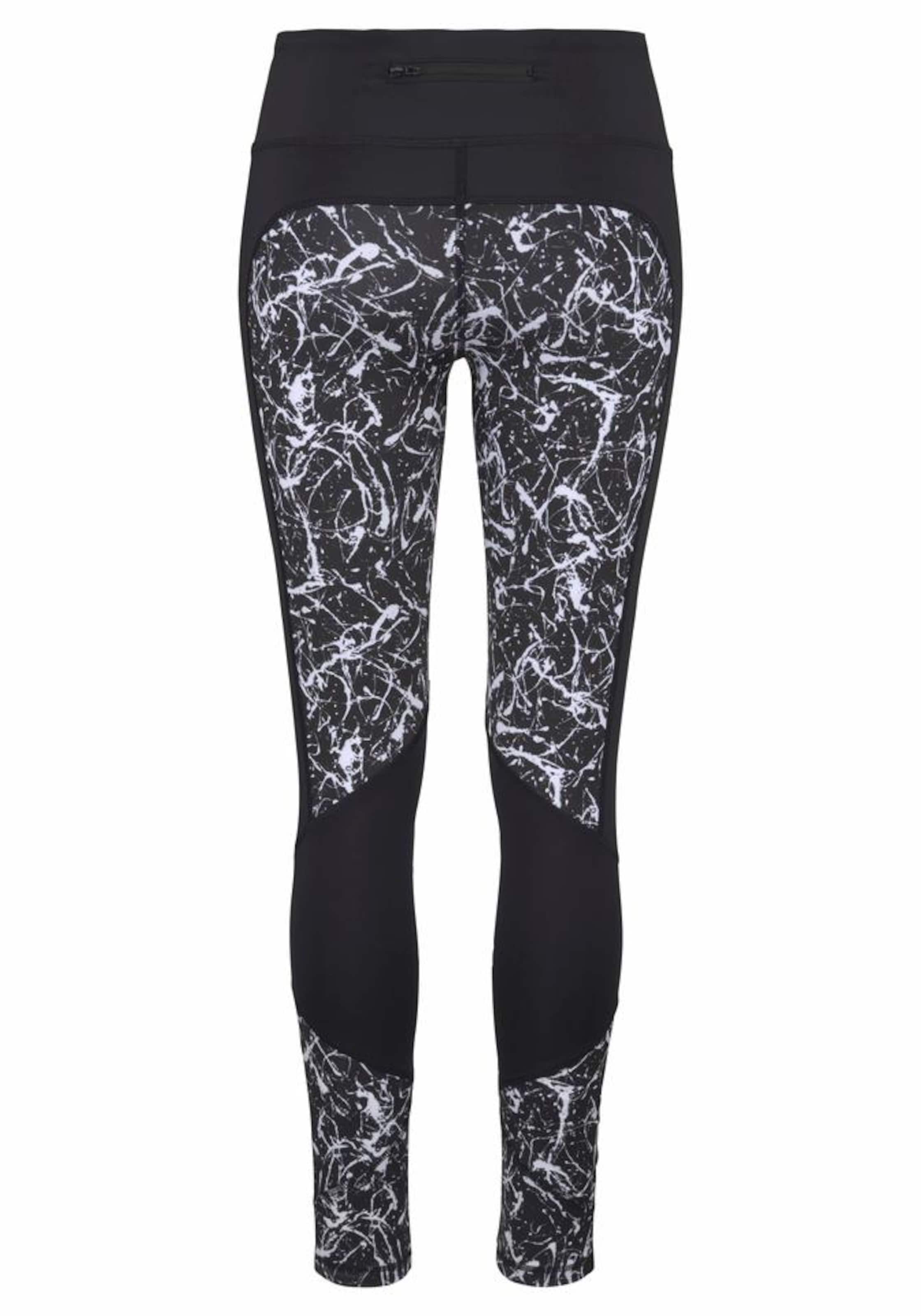 LASCANA ACTIVE - Skinny Pantalón deportivo en negro