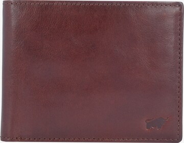 Braun Büffel Wallet 'Arezzo' in Brown: front