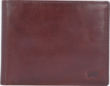 Braun Büffel Wallet 'Arezzo' in Brown: front