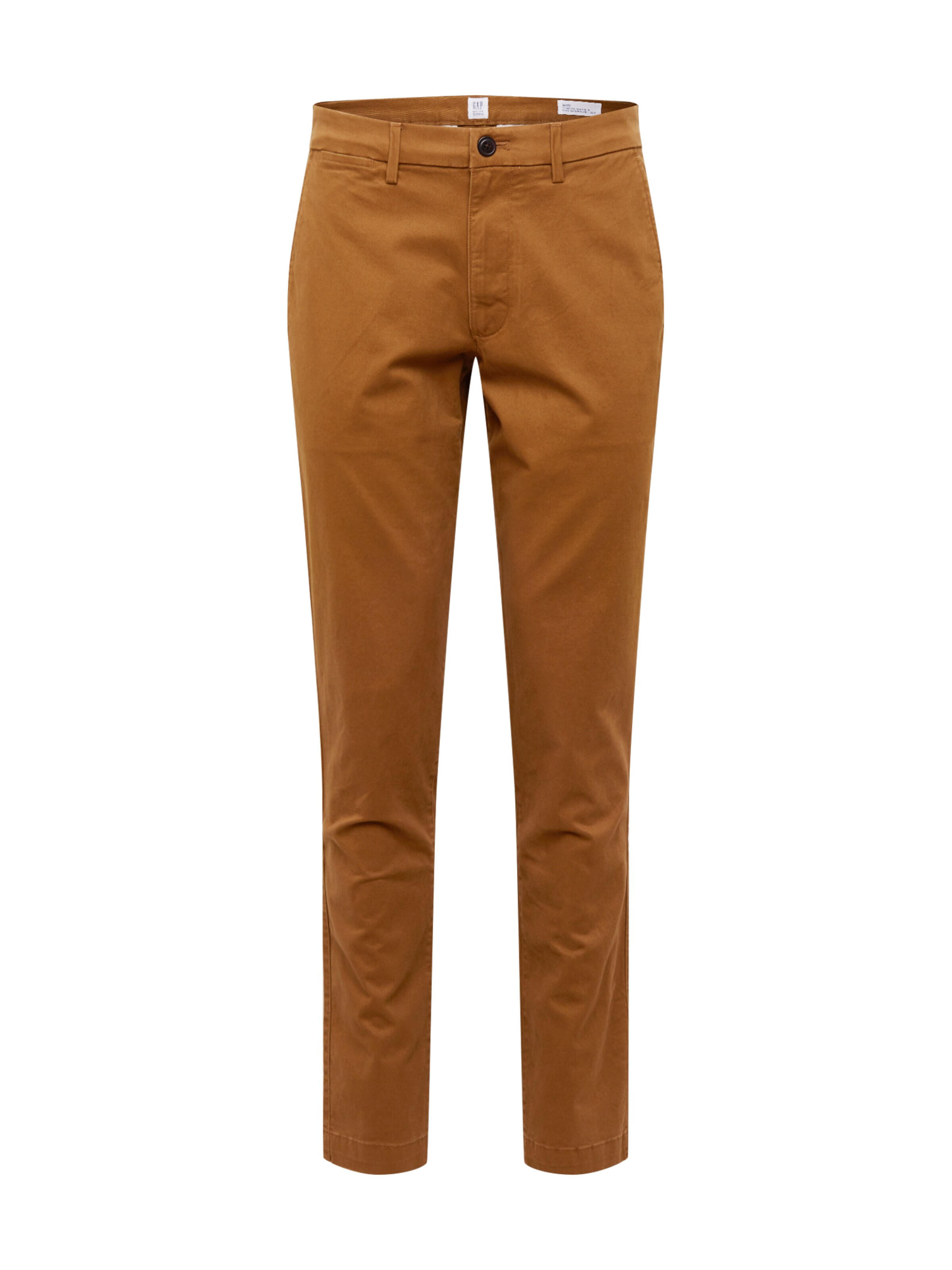 GAPChino hlače 'Essential' - smeđa boja: prednji dio