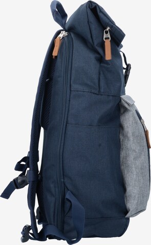 TRAVELITE Backpack 'Basics Rollup' in Blue