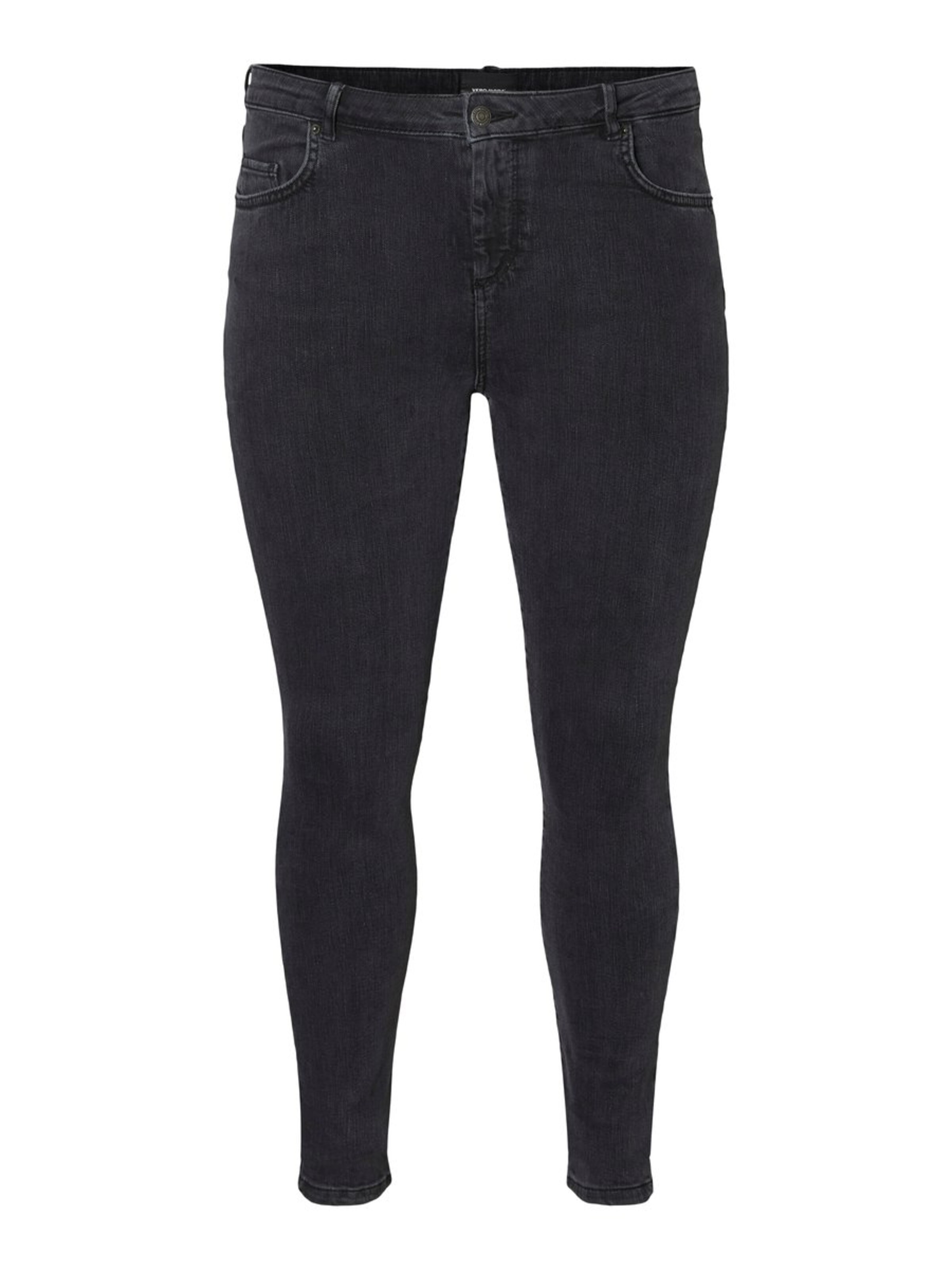 Vero Moda Curve - Jeans in de kleur Black denim