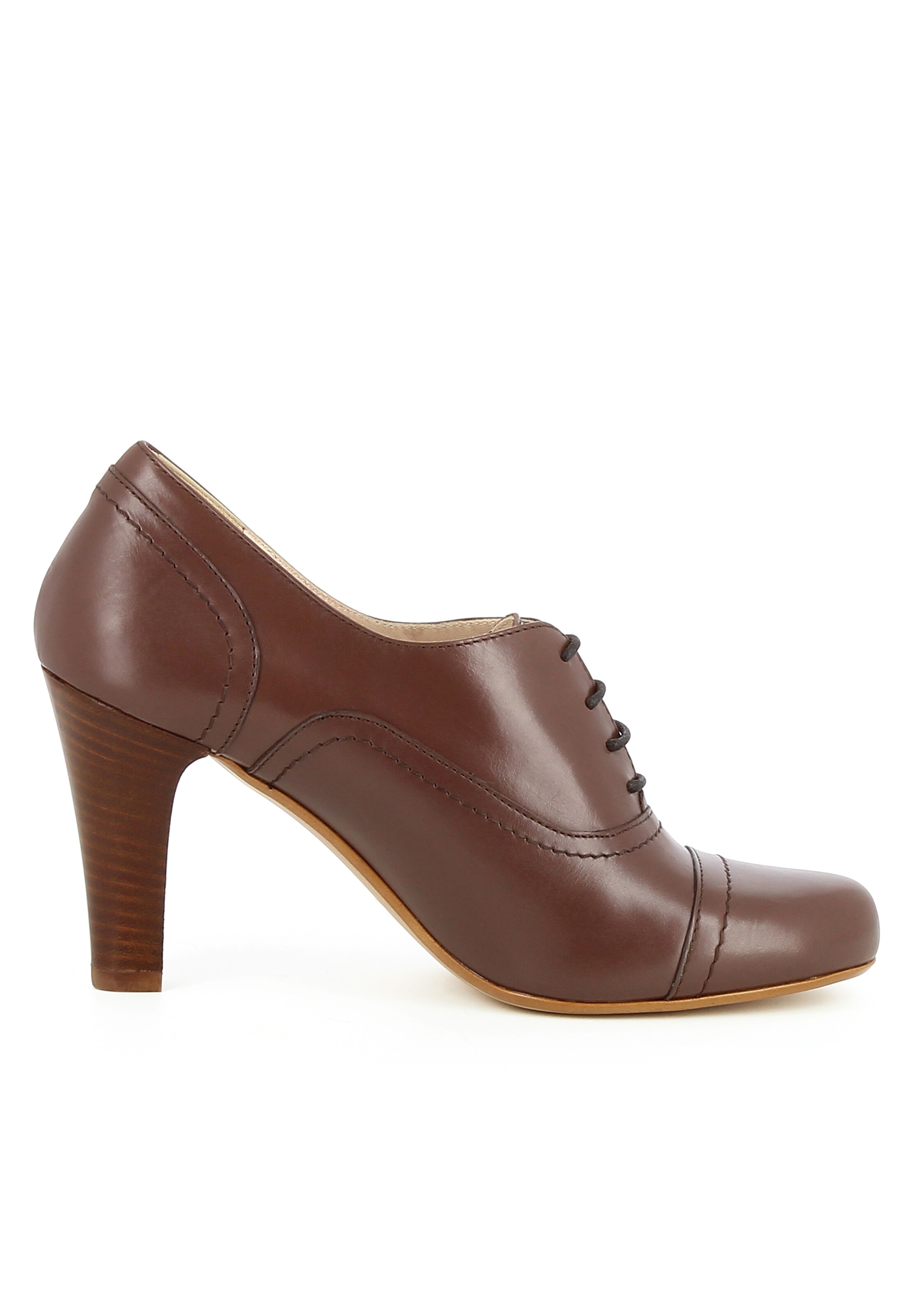 EVITA Pumps met hoge voorkant 'Maria' in Bruin