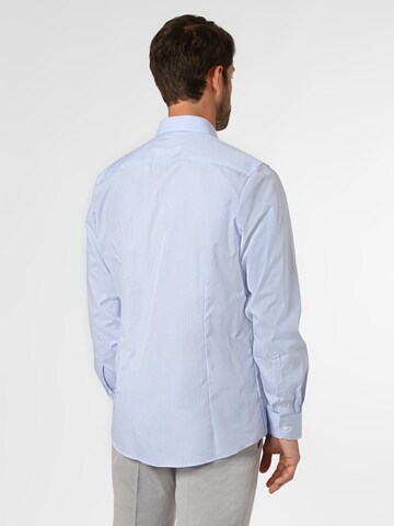 Finshley & Harding Slim fit Zakelijk overhemd in Blauw