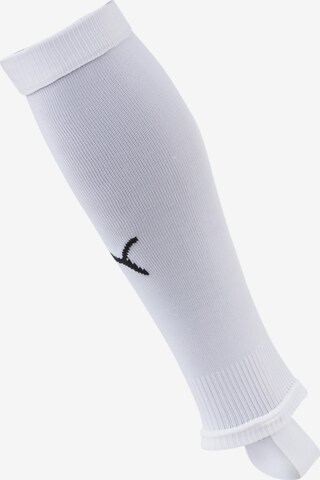 PUMA Soccer Socks 'Liga' in White: front