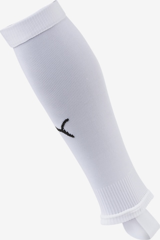 PUMA Soccer Socks 'Liga' in White: front