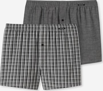 Boxers SCHIESSER en gris : devant