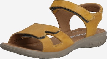 Sandale 'Moni' de la RICOSTA pe galben: față