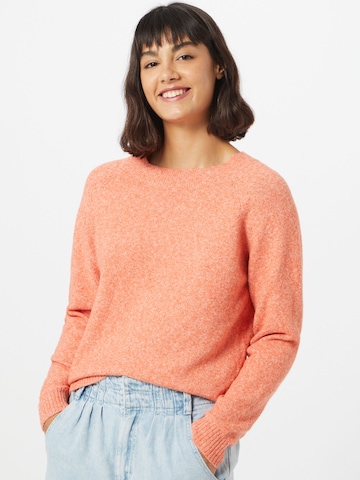 VERO MODA Sweater 'VMDoffy' in Orange: front