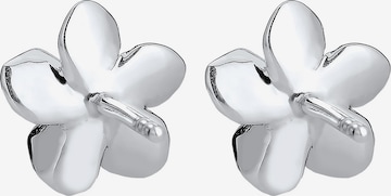 Elli DIAMONDS Ohrringe 'Frangipani Blüte' in Weiß