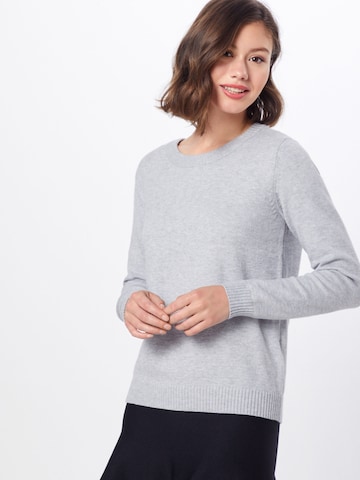 Pull-over 'VIRil' VILA en gris : devant