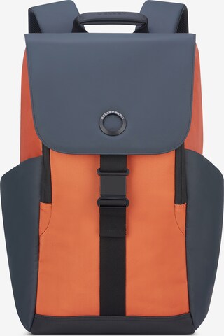 Sac à dos 'Securflap' Delsey Paris en orange : devant