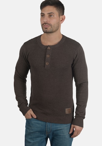 Pull-over 'Terrance' !Solid en marron : devant