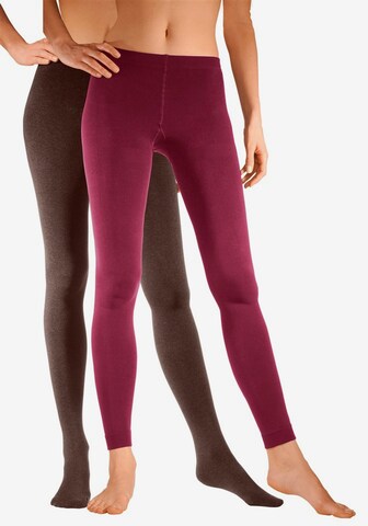 LAVANA Skinny Thermoleggings in Rot