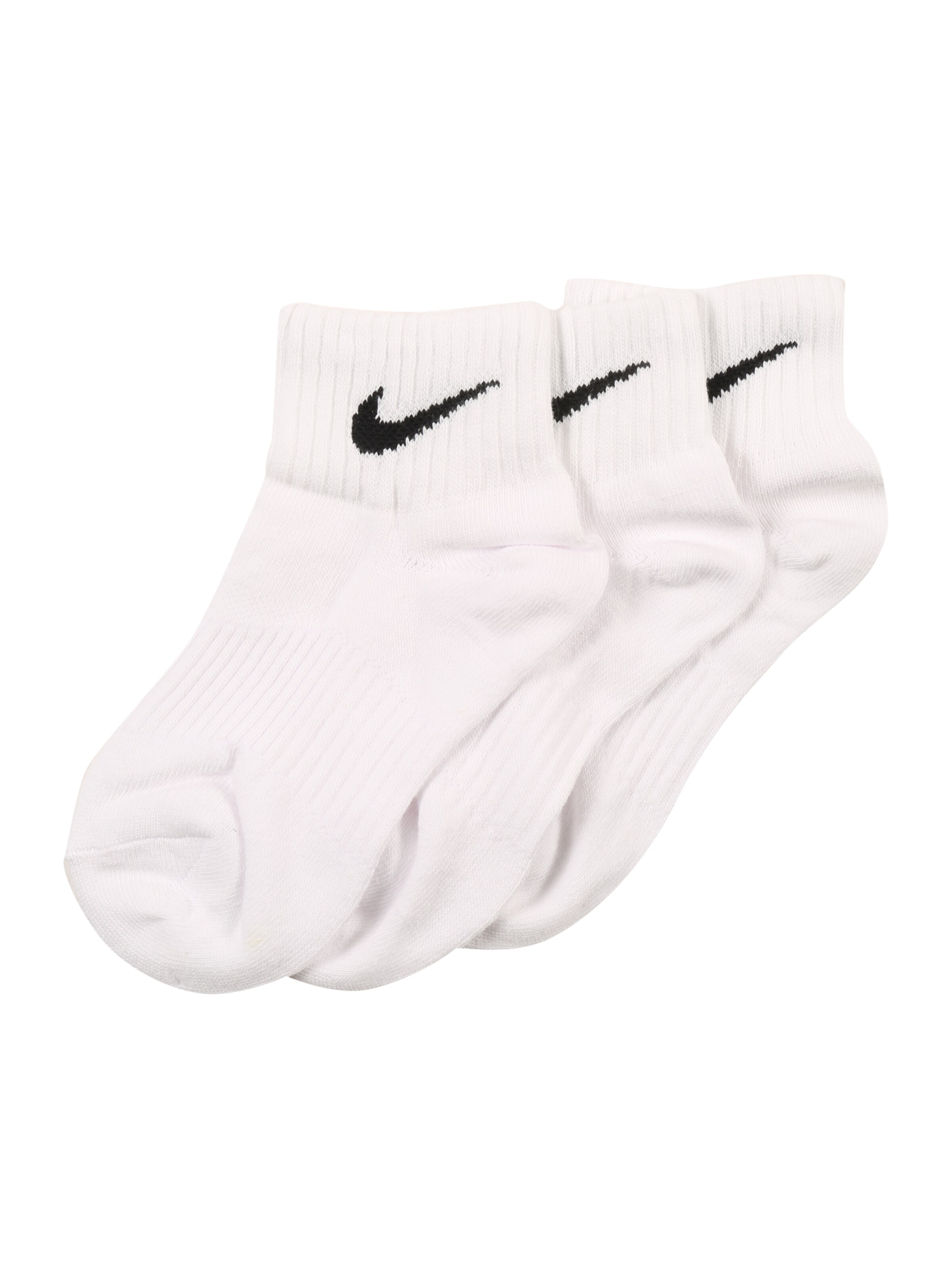 Nike Sportswear - Sokken 'Lightweight Quarter' in de kleur Zwart