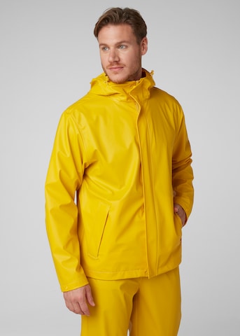 HELLY HANSEN Outdoorová bunda 'Moss' – žlutá: přední strana
