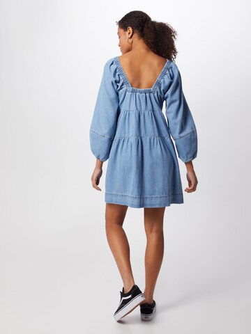 Free People Regular Jeanskleid  'BABYDOLL' in Blau