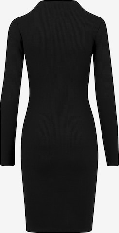 Urban Classics Knitted dress in Black