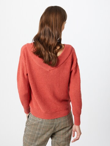 ONLY Pullover 'Melton in Rot