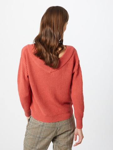 ONLY Pullover 'Melton in Rot