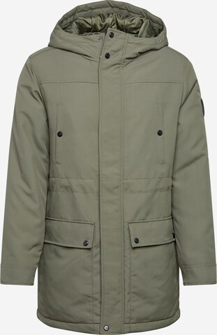 Parka mi-saison Only & Sons en vert : devant