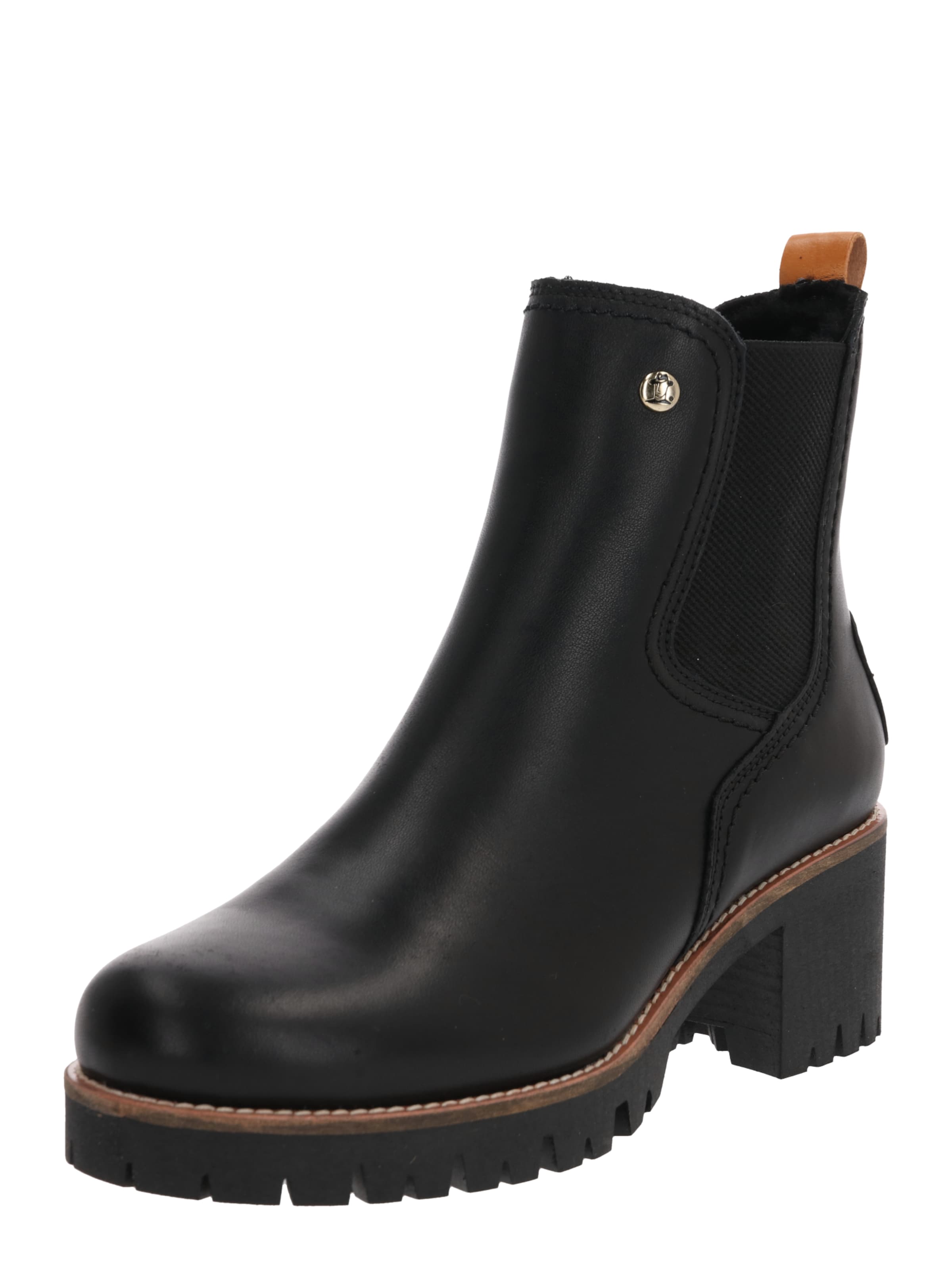 PANAMA JACK - Botas chelsea 'Pia Igloo Travelling' em preto: frente
