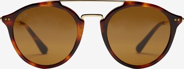 Kapten & Son Okulary przeciwsłoneczne 'Fitzroy' w kolorze brązowy