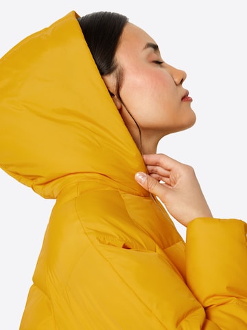ABOUT YOU Between-Season Jacket 'Jara' in Yellow