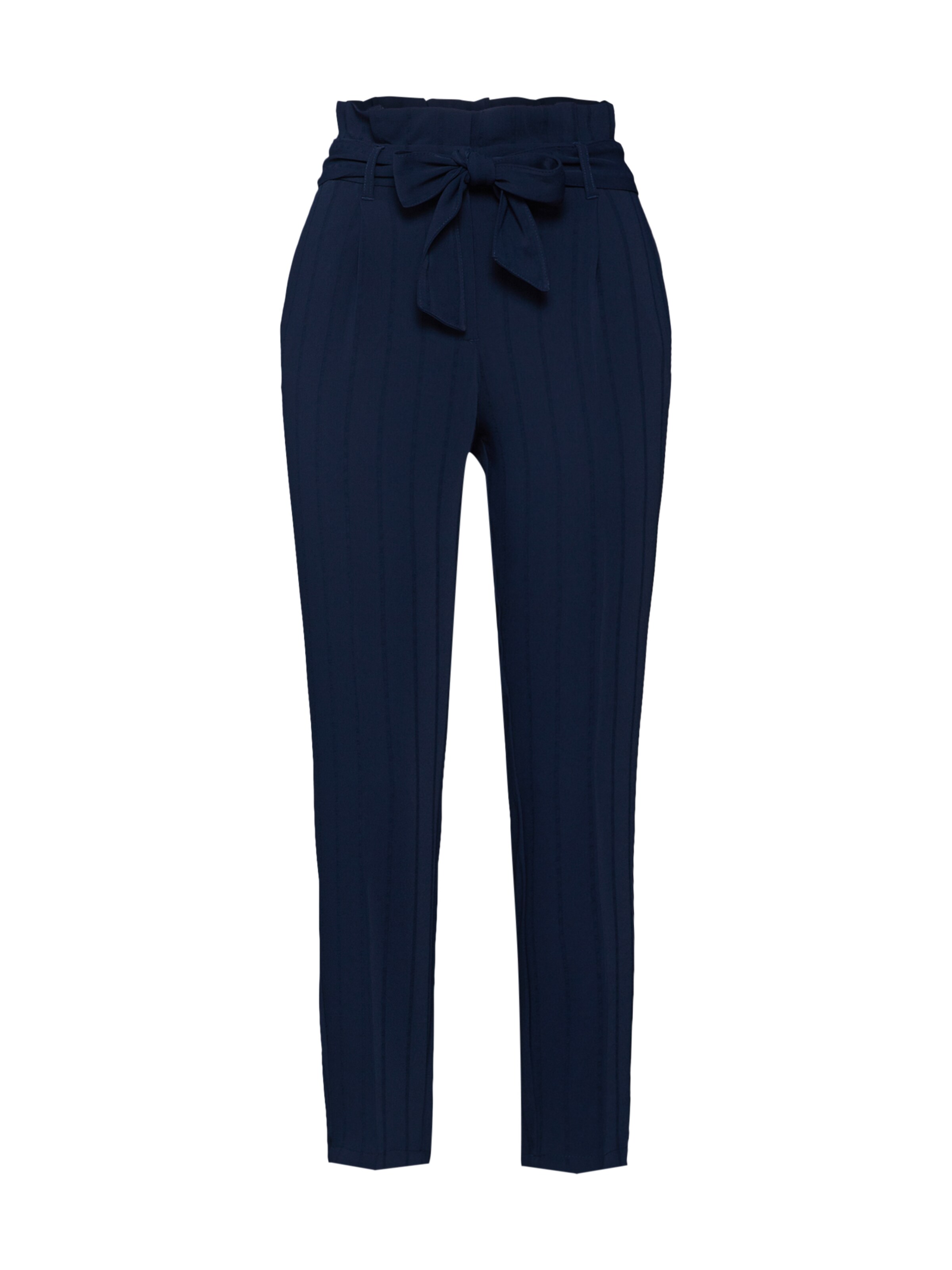 TOM TAILOR - Bandplooibroek in de kleur Blauw