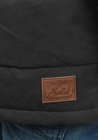 !Solid Winterjacke 'SOLID Dry' in Schwarz