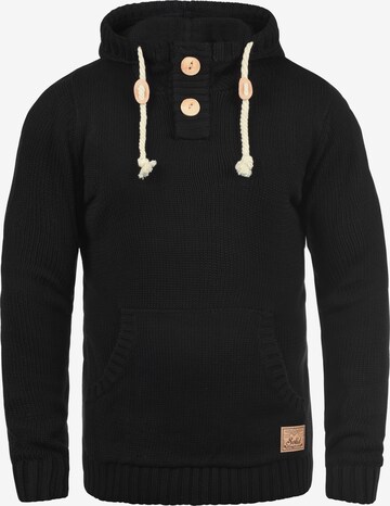 !Solid Sweater 'Pit' in Black: front