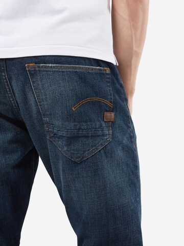 G-Star RAW Tapered Jeans 'D-Staq' in Blauw