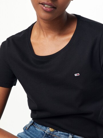 Tommy Jeans Shirt in Schwarz