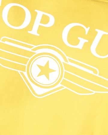 TOP GUN Sweatshirt 'Tender' in Yellow