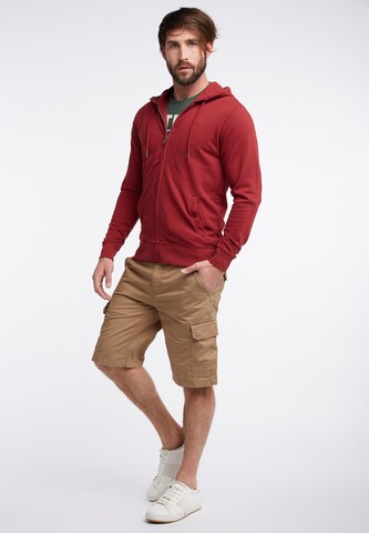 Petrol Industries Sweatjacke in Rot