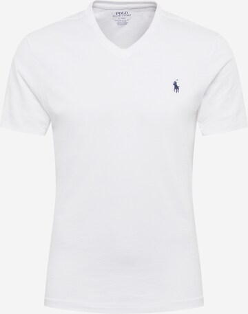 T-Shirt Polo Ralph Lauren en blanc : devant