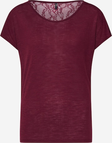 ONLY Shirt 'Elena' in Rood: voorkant