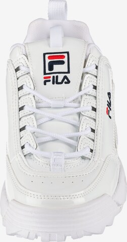 Baskets basses 'Disruptor' FILA en blanc